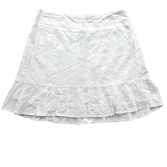 Kendall & Kylie Eyelet Floral Mini Skirt Women’s Size Small Coquette - Picture 1 of 6